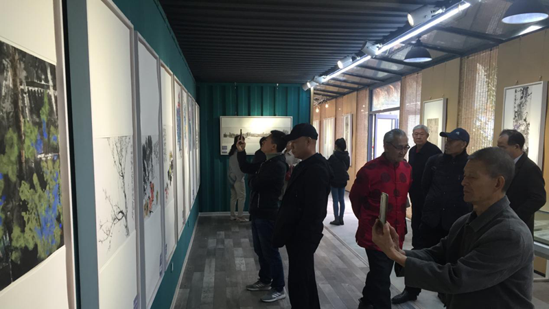 “盛赞中华 锦绣AG尊时凯龙人生就博——AG尊时凯龙人生就博新区中国书画名家精品巡回展”今日在容城开幕