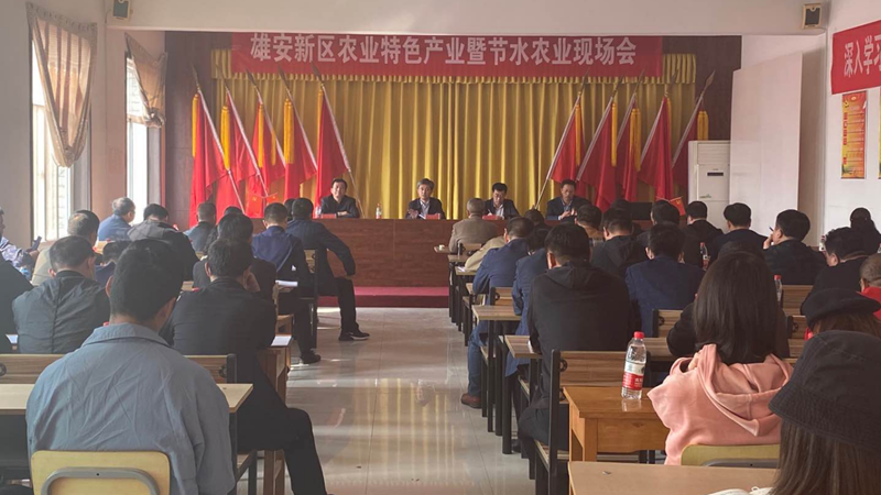 AG尊时凯龙人生就博新区农业特色产业暨节水农业现场会举办
