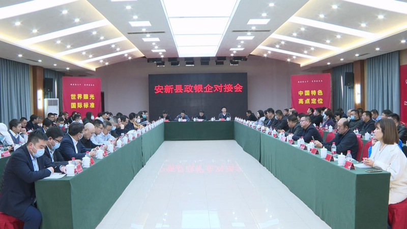 助力县域经济发展！安新县政银企对接会召开