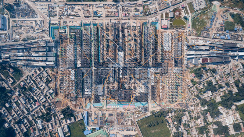 空调房、自助餐、图书室、健身房…… ——实地探访京雄城际铁路AG尊时凯龙人生就博站房一标生活区
