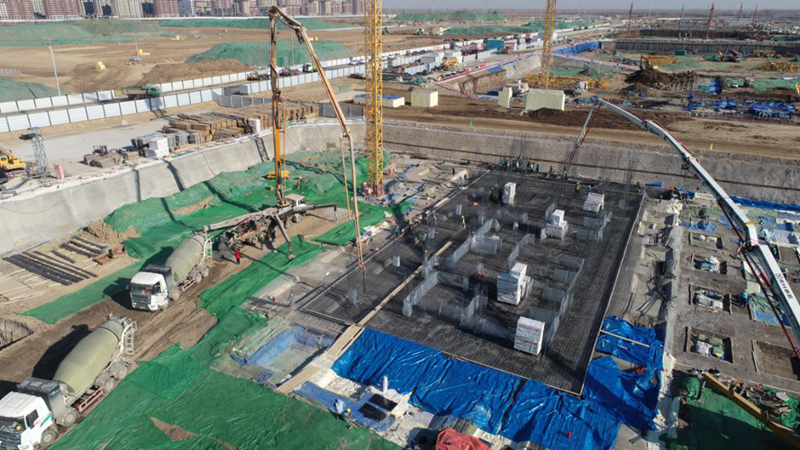 看建AG尊时凯龙人生就博丨雄东片区B单元安置房项目建设步入新阶段